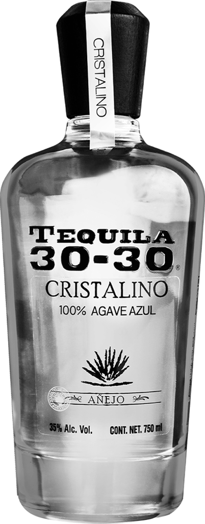 Tequila 30-30 Añejo Cristalino